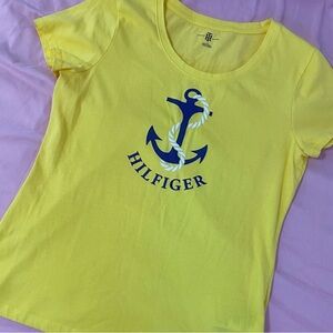 Bright Yellow Large Tommy Hilfiger Shirt